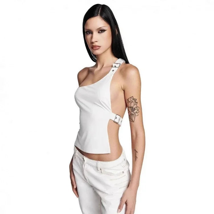 I.AM.GIA Tiffanie white top