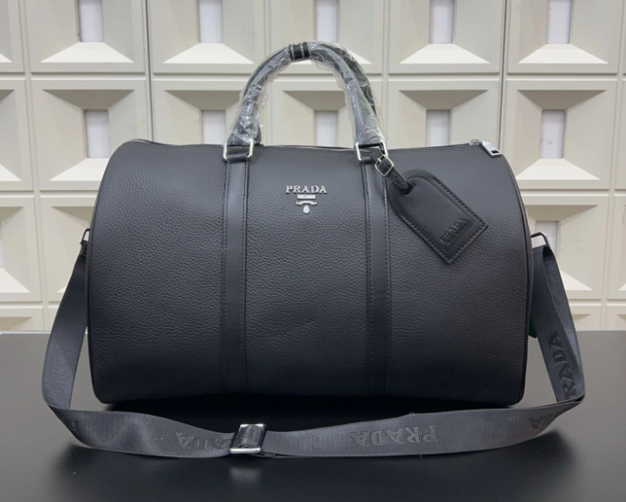 Prada Leather Duffel Bag