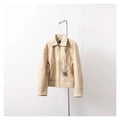 ERD SS24 Mysterious Figure Leather Jacket (2 Colors)