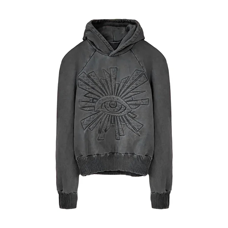 House of Errors chain-quilted hoodie