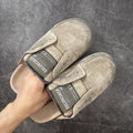 Balenciaga Dumbo Collection Beige Suede Mules