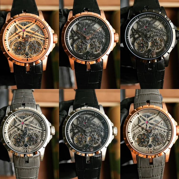 Roger Dubuis Excalibur Skeleton Double Flying Tourbillon Watch