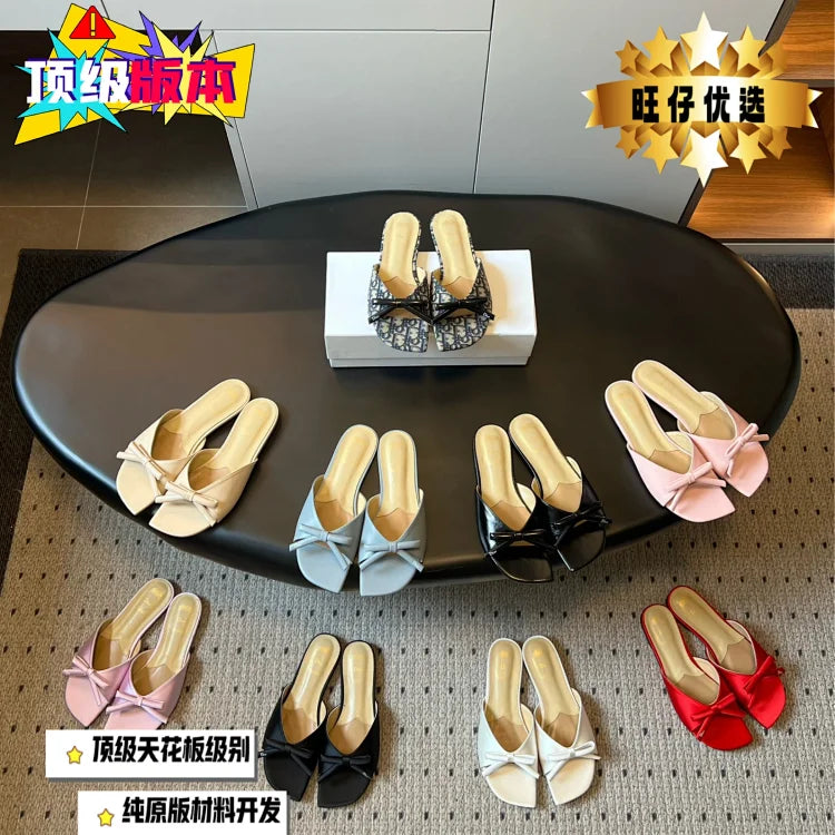 Dior Bow Sandals