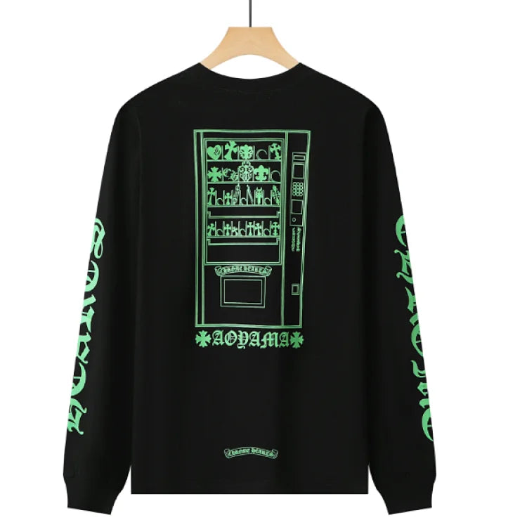 Chrome Hearts Tokyo Aoyama Store Exclusive Black Long-Sleeve T-Shirt