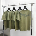 SP5DER Monochrome Green Tee