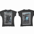 Distressed print short-sleeved T-shirt from Enfants Riches D¨¦prim¨¦s (ERD)