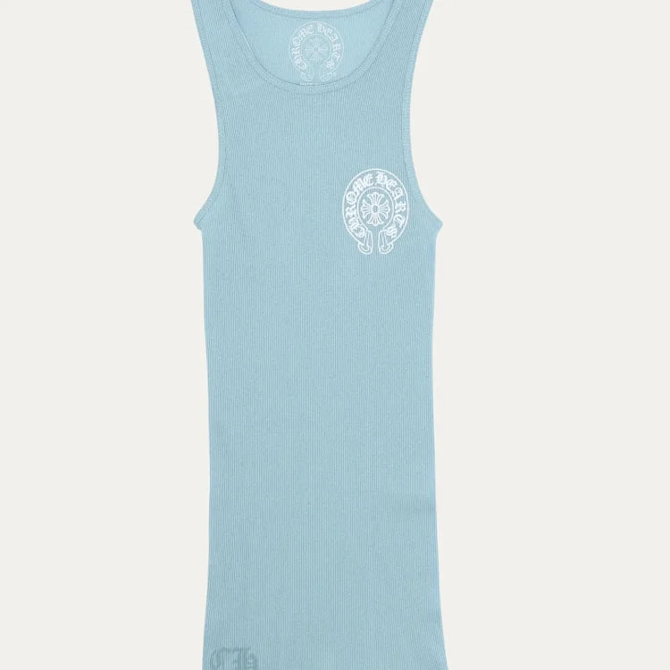 Chrome Hearts Horseshoe Ribbed Vest