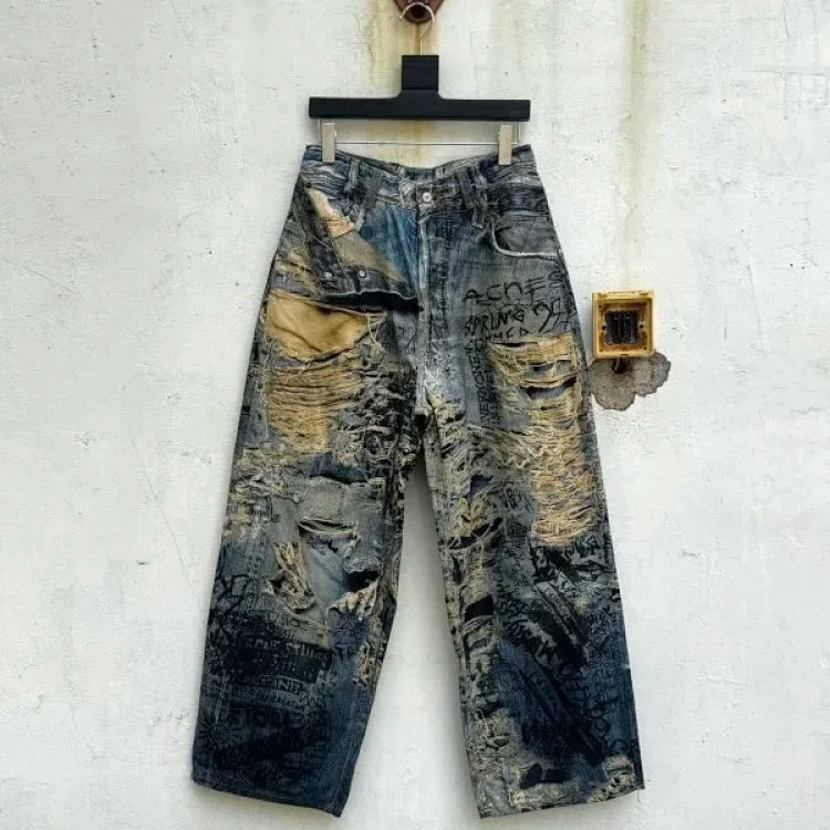 Acne Studios 2023 Collection Super Baggy Fit Men's Jeans