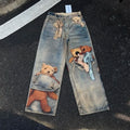 Acne Studios' 1981 Mid-Blue Wide-Leg Jeans