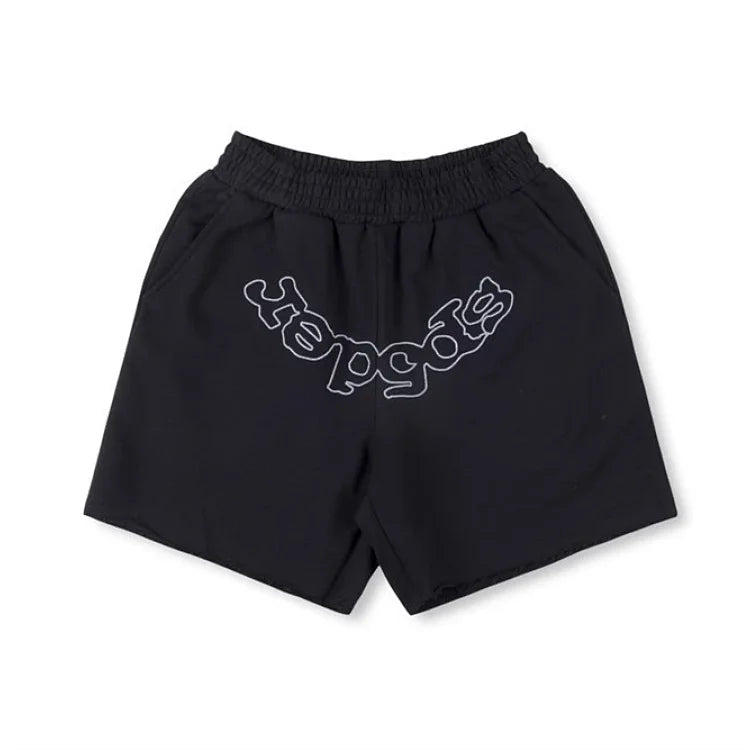 Sp5der OG Logo Embroidered Sweatpants Shorts