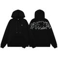 Arte Antwerp brand black hooded sweatshirt