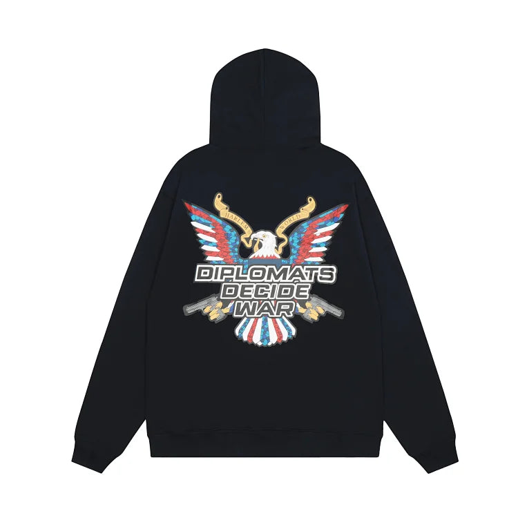 Who Decides War brand   Diplomats   hoodie series