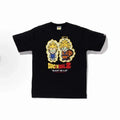 A BATHING APE ¡Á Dragon Ball Z Super Saiyan Vegeta & Son Goku Baby Milo T-shirt