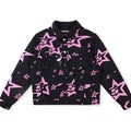 Sp5der 5 Star Trucker Jacket Black