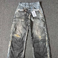 Acne Studios distressed style jeans