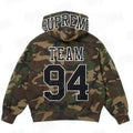 Supreme camouflage hoodie