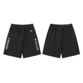 Chrome Hearts Black Embroidered Casual Shorts
