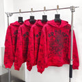 Sp5der OG Tree Camo Hoodie Red (Red Camouflage Hoodie)