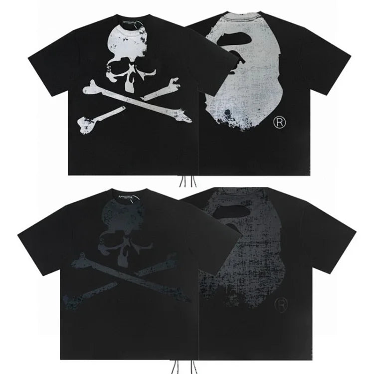 A BAPE x mastermind JAPAN Collaboration Short-Sleeve T-Shirt