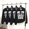 Sp5der SP555 Zipper Hoodie