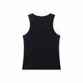 Vetements black ribbed slim-fit sleeveless tank top