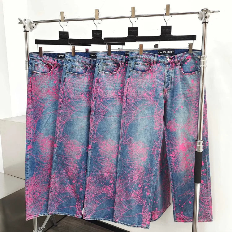 Sp5der V2 Web Denim Indigo Jeans