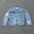 Chrome Hearts blue denim jacket