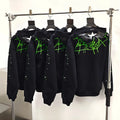 Young Thug's Sp5der Heavy Web Black Hoodie