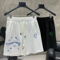 Chrome Hearts White High Street Casual Sports Shorts