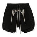 Rick Owens Porterville Collection Black Organic Cotton Twill Boxer Briefs.