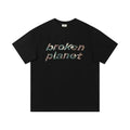 Broken Planet Camo Logo Black T-shirt