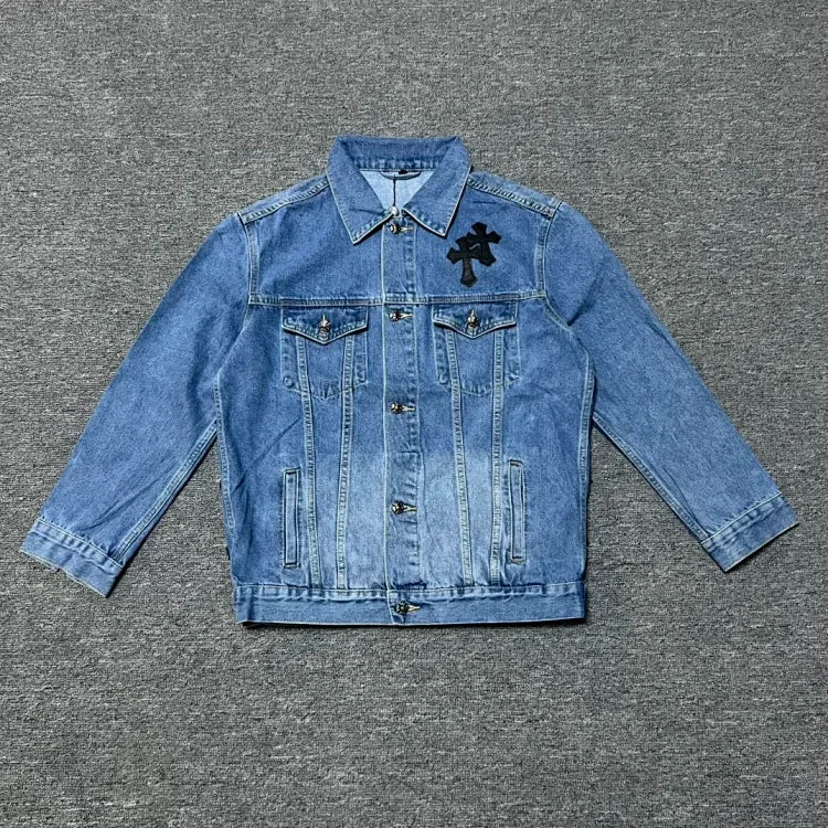 Chrome Hearts' classic blue denim jacket