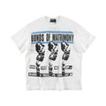 White T-shirt with the words   Enfants Riches D¨¦prim¨¦s Bonds Of Matrimony