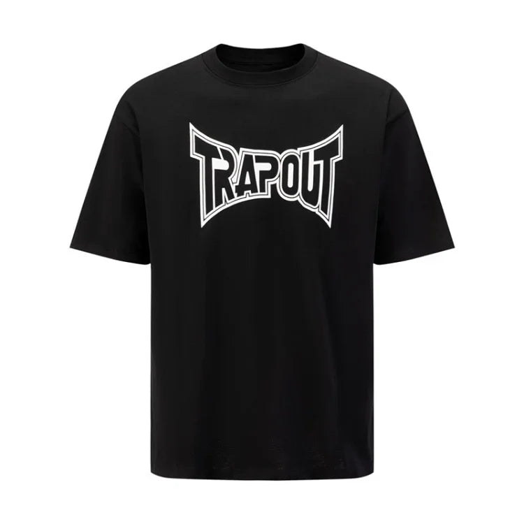 Black Tapout Creekside oversized T-shirt