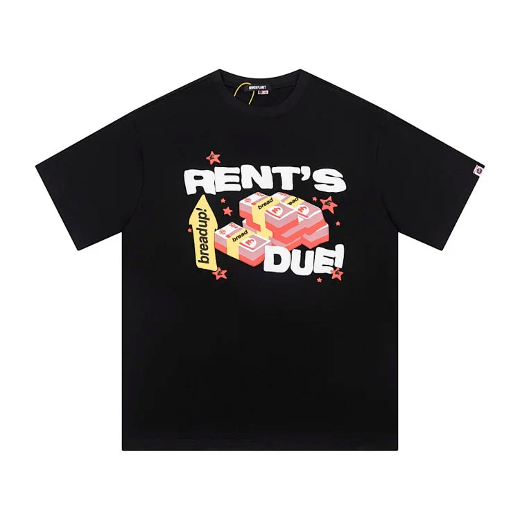 Broken Planet Market x Nemzzz   Rents Due   Black T-shirt