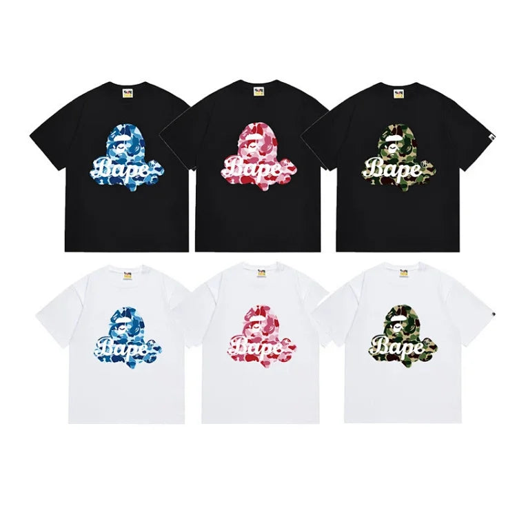 ABC CAMO APE HEAD BAPE TEE