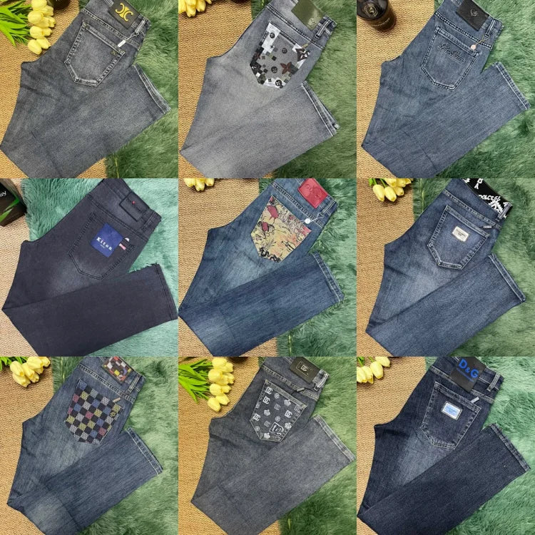 Dolce & Gabbana D&G logo patch light-wash jeans