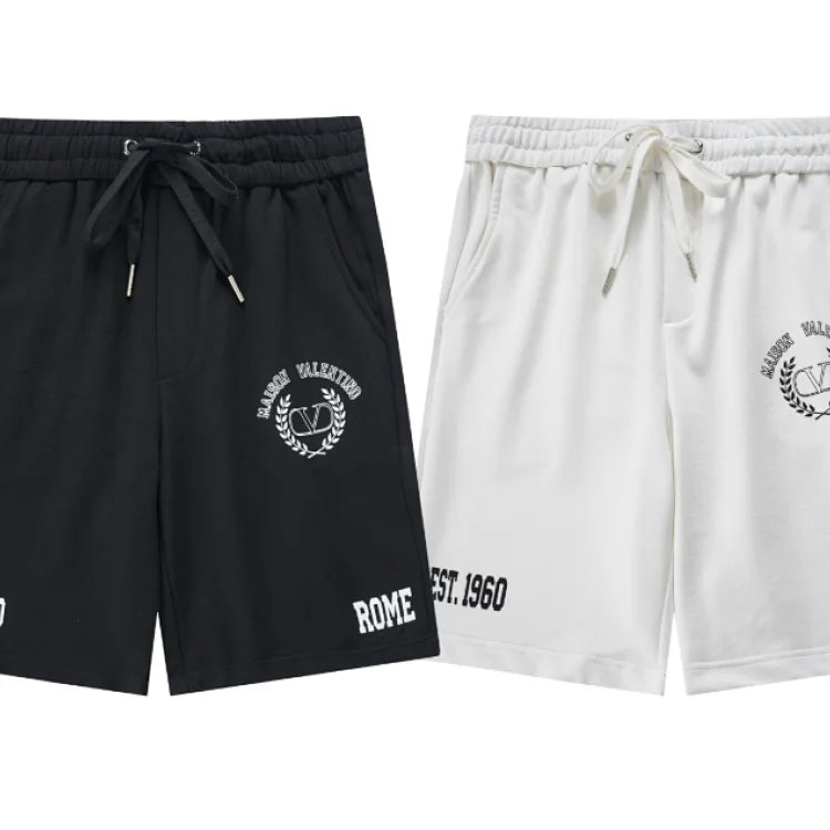 Maison Valentino black shorts