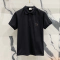 Black Burberry polo shirt