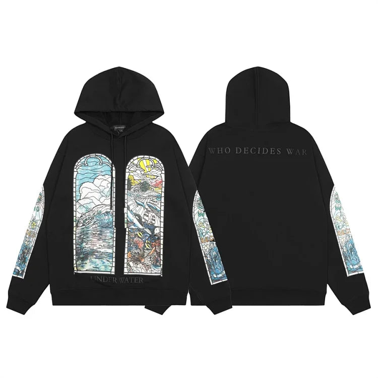 Who Decides War Underwater Hoodie