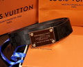 Louis Vuitton Damier Graphite Inventeur Belt