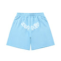 Sp5der OG Web Light Blue Sports Shorts