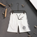 White Chrome Hearts cotton shorts