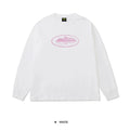 White Corteiz OG Island Long-Sleeve T-Shirt