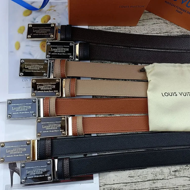 Louis Vuitton Reversible Belts (8 Colors)