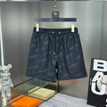Black Burberry shorts
