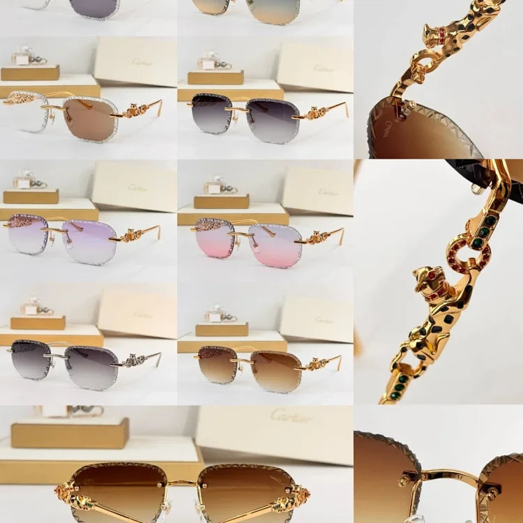 Cartier Rimless Sunglasses (More Styles)