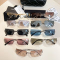 Retro Chanel frameless sunglasses