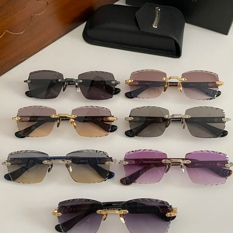 Chrome Hearts Rimless Sunglasses