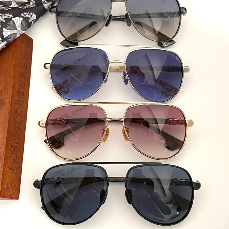 Chrome Hearts Aviator Sunglasses